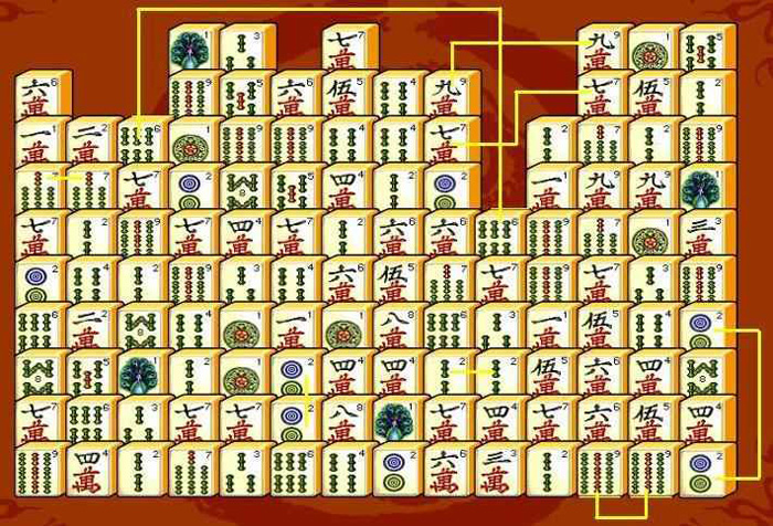 shanghai mahjong slide